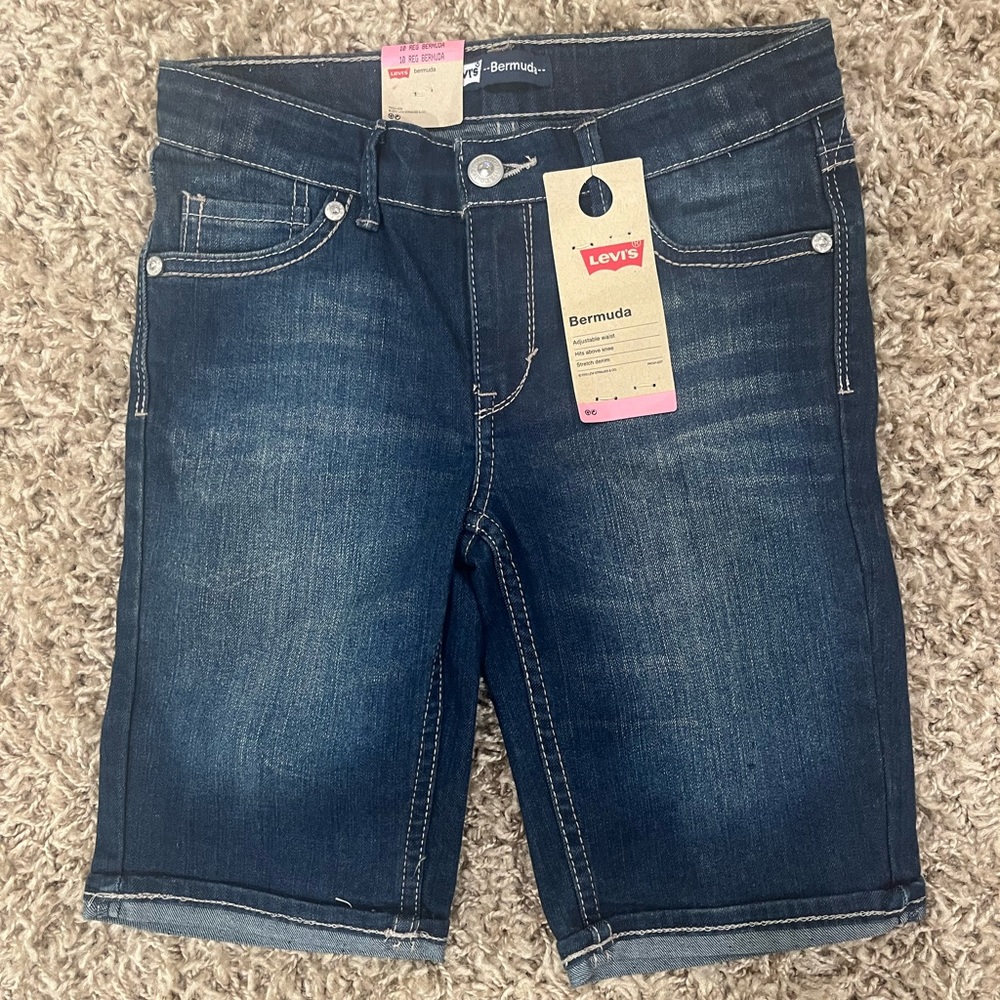 New With Tags Girls Jean Shorts
